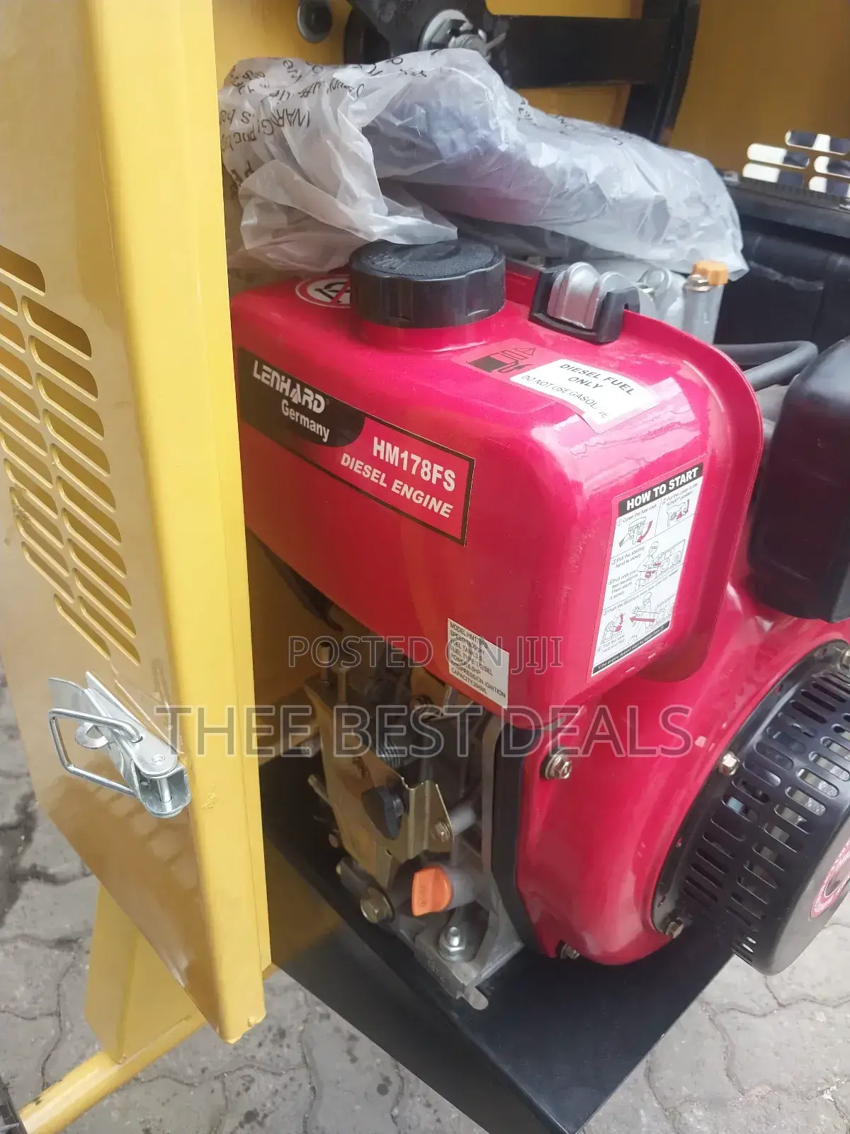 Lenhard Germany Concrete Mixer 400l