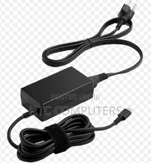 65w Hp Adapter With Rough Cable Type C - main view