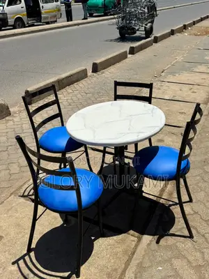 White Marble Restaurant And Bar Table