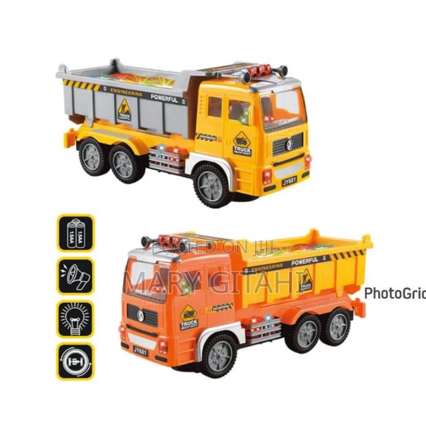 Construction Truck With Music and Lights at 