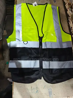 Executive Reflector Vest/Jacket Zip And Pockets And Quality