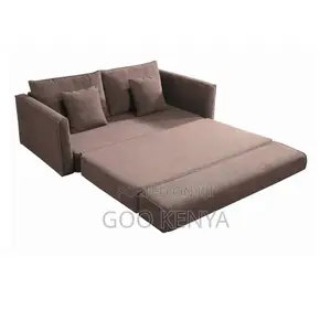 Sofa Bed; Sponge Filled Sofa Bed With Armrest