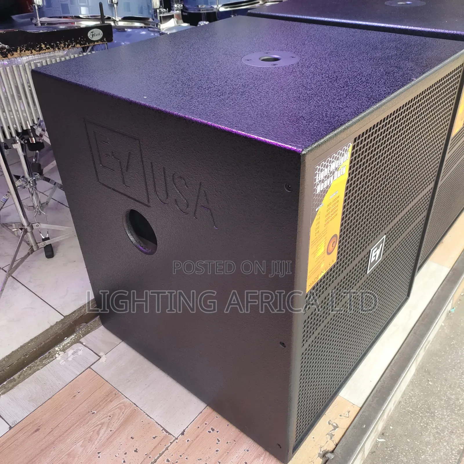 Usa Ev 18" Single Bass Proffesional Powerful Speaker Outdoor 4000w