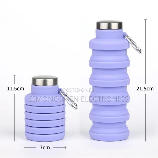 Foldable Silicon Water Bottle - thumbnail 2