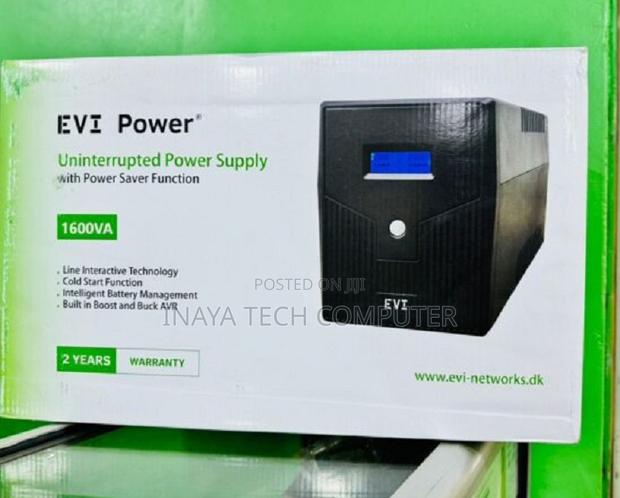 Evi 1600va / 900w Line Interactive LCD Display Ups - - main view