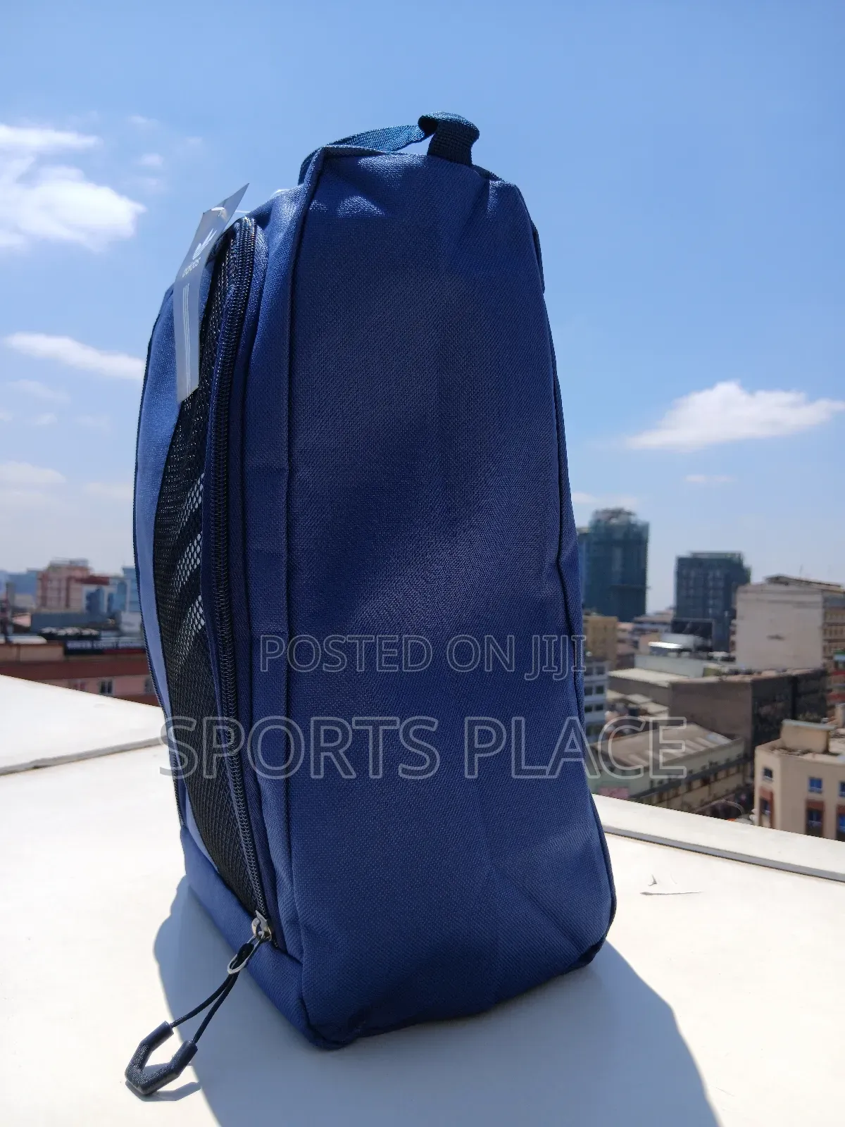 Navy Blue Adidas Boots Bag