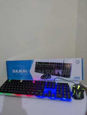 Gaming Keyboard and Mouse RGB Set, Led Colors Gaming Keyboard - main view