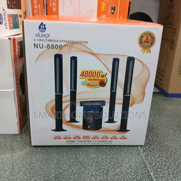 Experience Powerful Surround Sound Nunix 5.1 Nu-8806 System