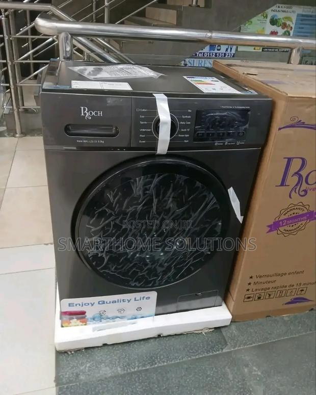 Fully Automatic Roch 8kg Wash and Spin Front Load Machine