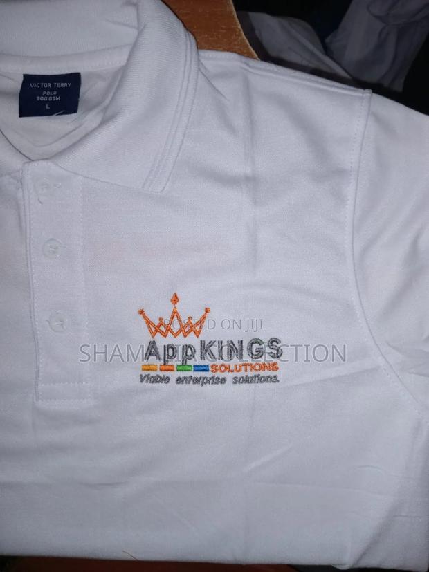 Polo Tshirt With Embroidery - main view