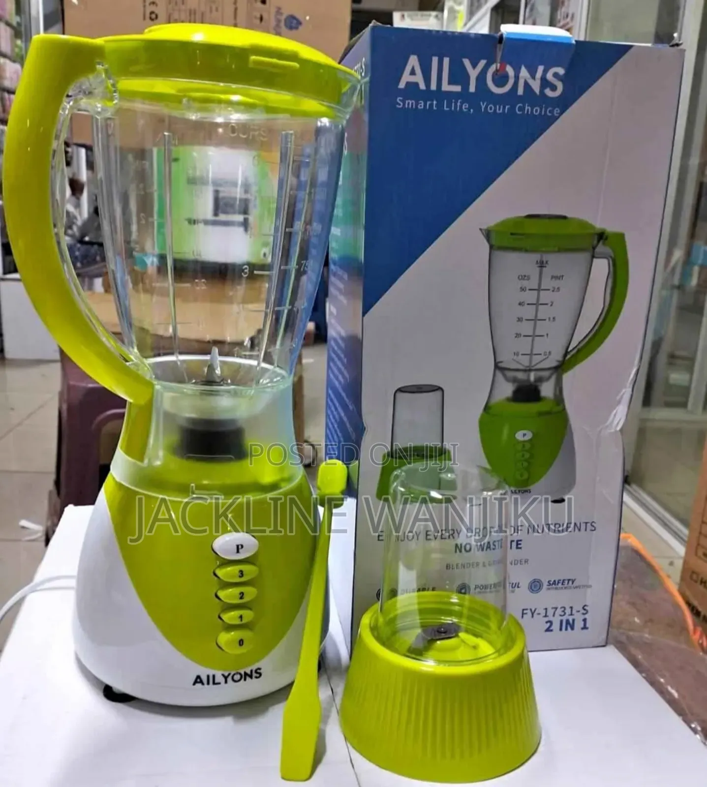 Ailyons 2 in 1 Blender