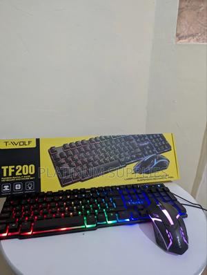 Wired Gaming Keyboard Tf200 Backlit Led Gaming Keyboard - main view