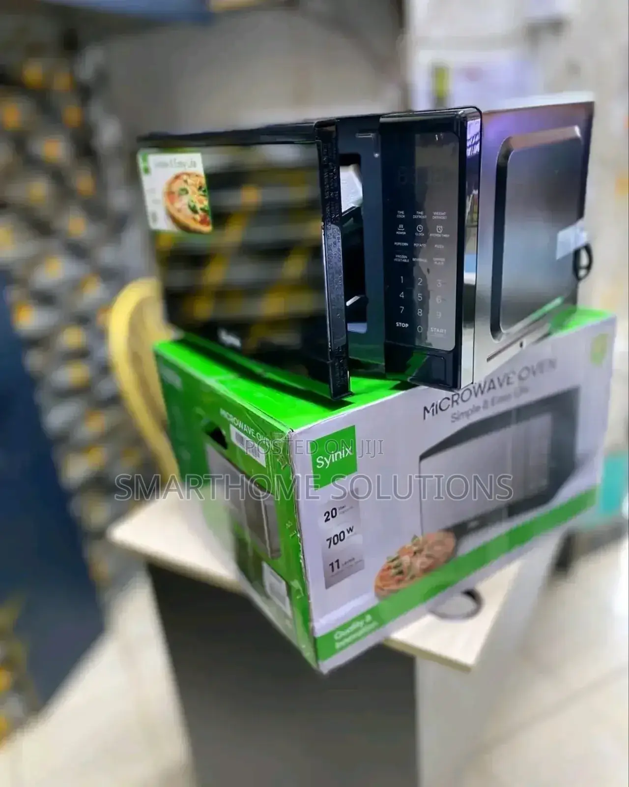 Syinix Digital Microwave (Silver) New Sealed in a Shop