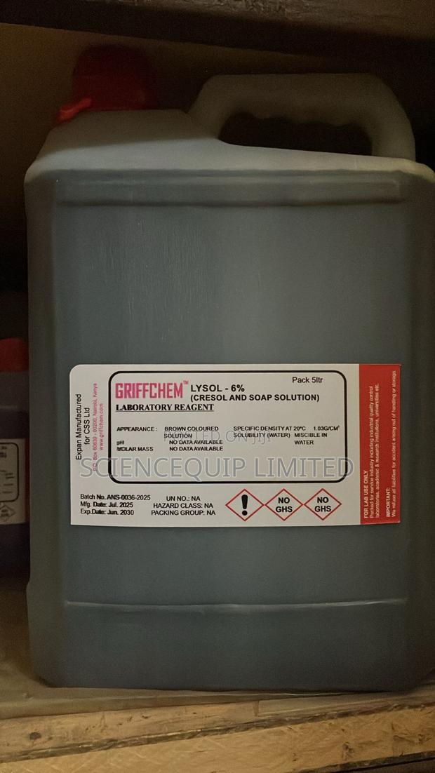 Lysol 5lt 6% L/P Griffchem