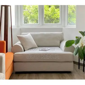 Single Seater Sofa; Modern Fabric Accent Chairs With Massage Function
