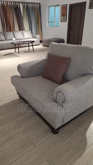 Single Seater Sofa; Modern Fabric Accent Chairs With Massage Function