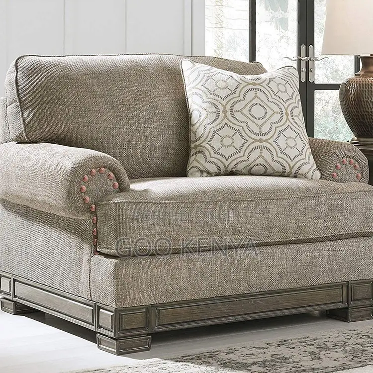 Single Seater Sofa; Modern Fabric Accent Chairs With Massage Function