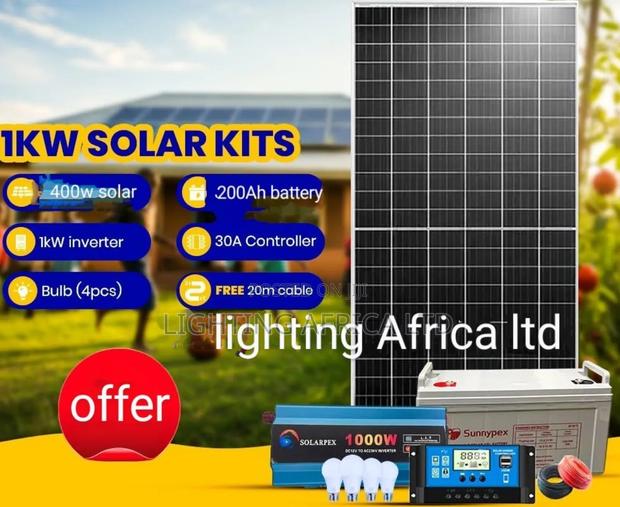 400 Watts Solar Power Solutions Complete - main view