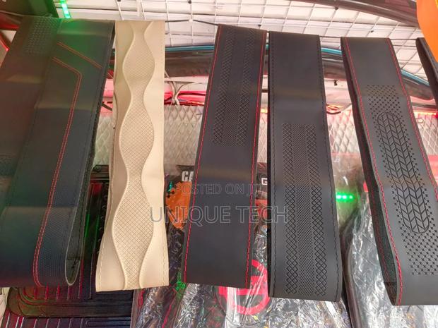 Universal Stitching Steering Wheel Cover Stylish Protective Fit - main view