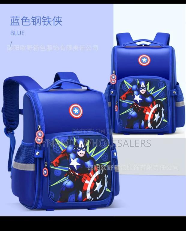 Spiderman Themed School Bags - thumbnail 3