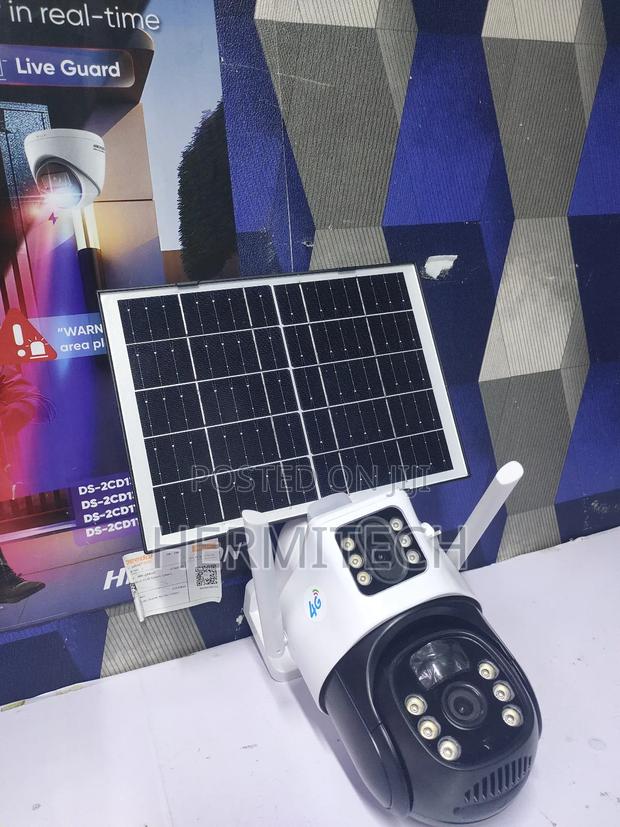 Dual Lens 4g CCTV Camera 2in 1 V380 Camera - thumbnail 2