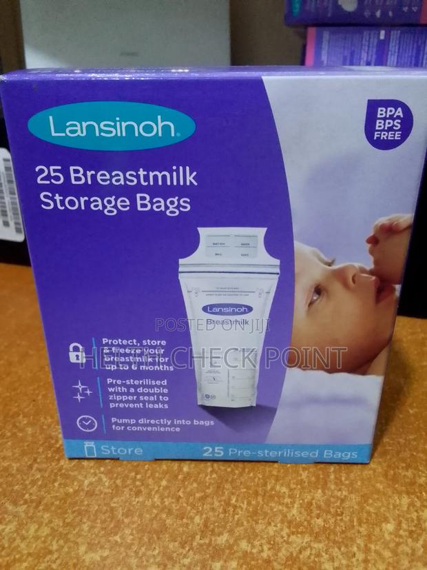 25 Breastmilk Storage Bags (Lansinoh)