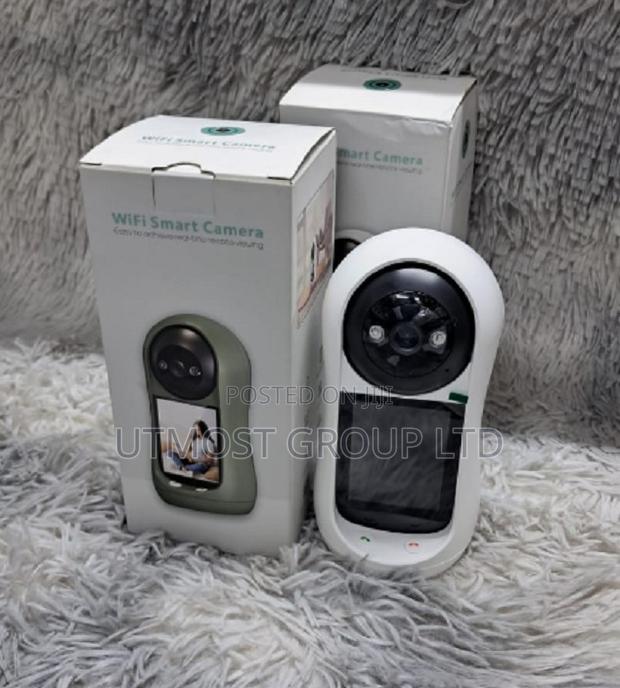 Best 4mp Icsee Dual Lens Nanny Baby Monitor Camera