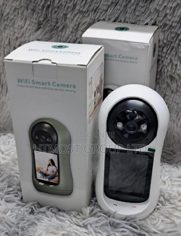 Icsee Dual Lens Nanny Baby Monitor Camera 4mp Security Smart Features