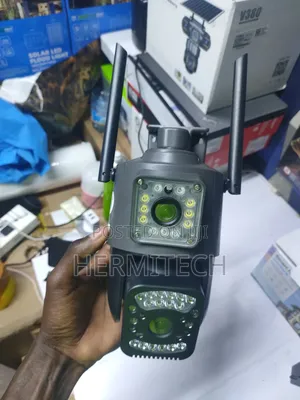 Electric Dual Lense 4g PTZ CCTV Surveillance Camera