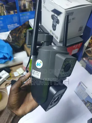 Electric Dual Lense 4g PTZ CCTV Surveillance Camera