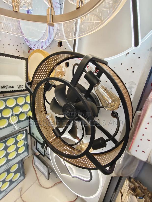 Ceiling Light With Remote Control Fan - thumbnail 2