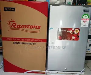 *Ramtons Single Door Fridge 90litres Rf 215
