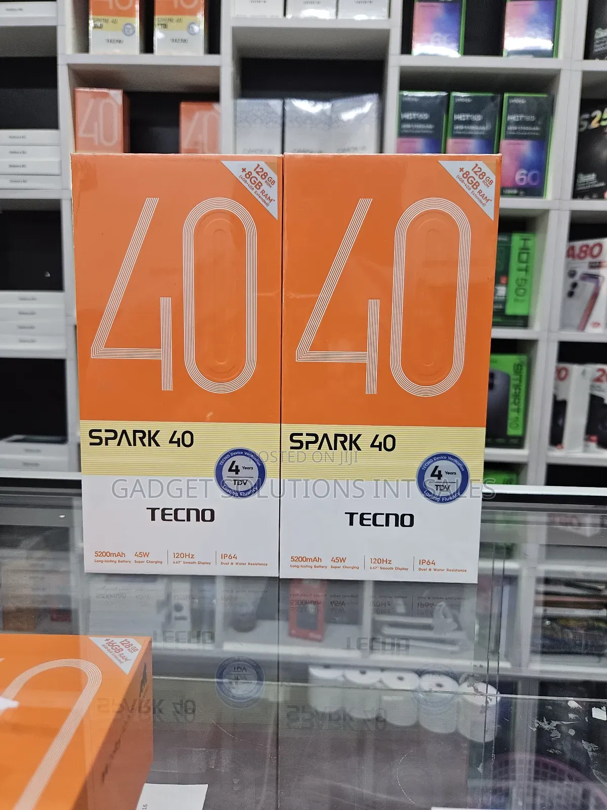 New Tecno Spark 40 128 GB Black