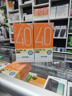 New Tecno Spark 40 Pro+ 256 GB Black
