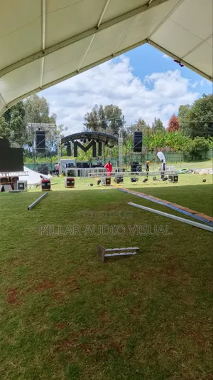 The Canopy Stage the Line_array Sound/ Public Address