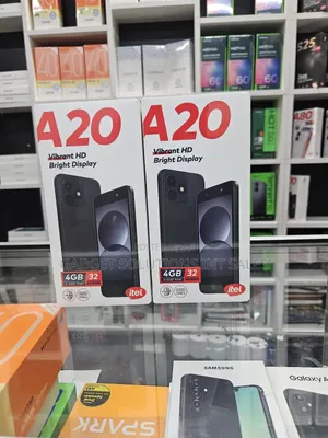 New Itel A20 16 GB Black