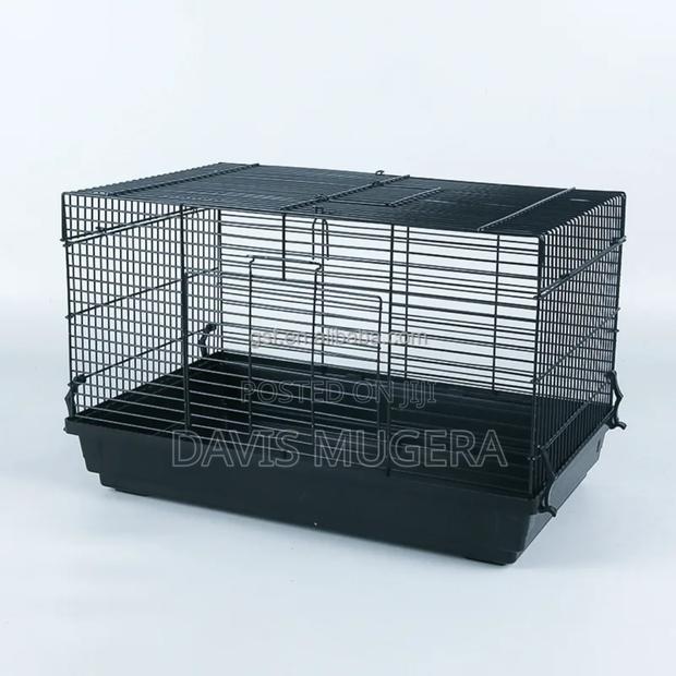 Hamster Rabbit Metallic Cage - Large Size (47*30*30cm) - thumbnail 4