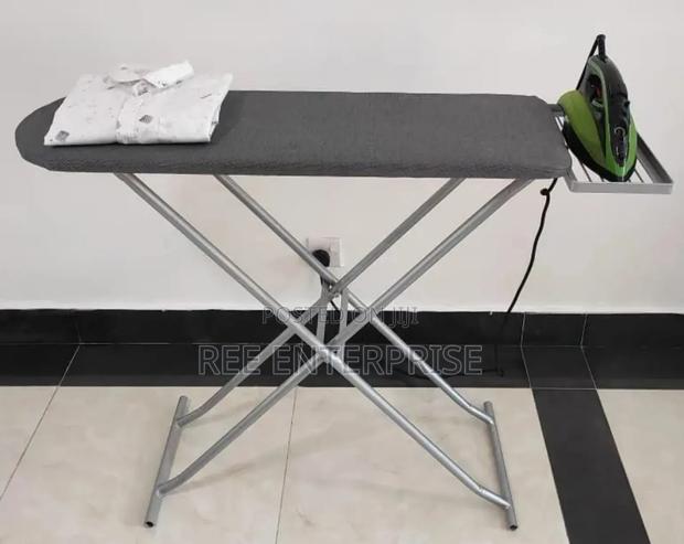 Very Strong Executive Metallic Ironing Board - main view