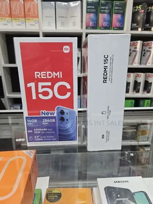 New Xiaomi Redmi 15C 4G 256 GB Black