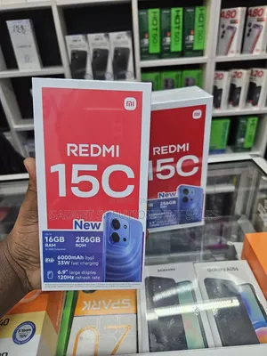 New Xiaomi Redmi 15C 4G 256 GB Black