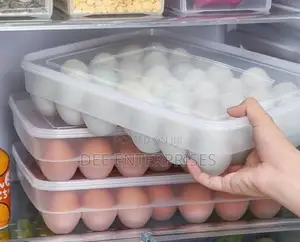 34pcs Clear Egg Tray