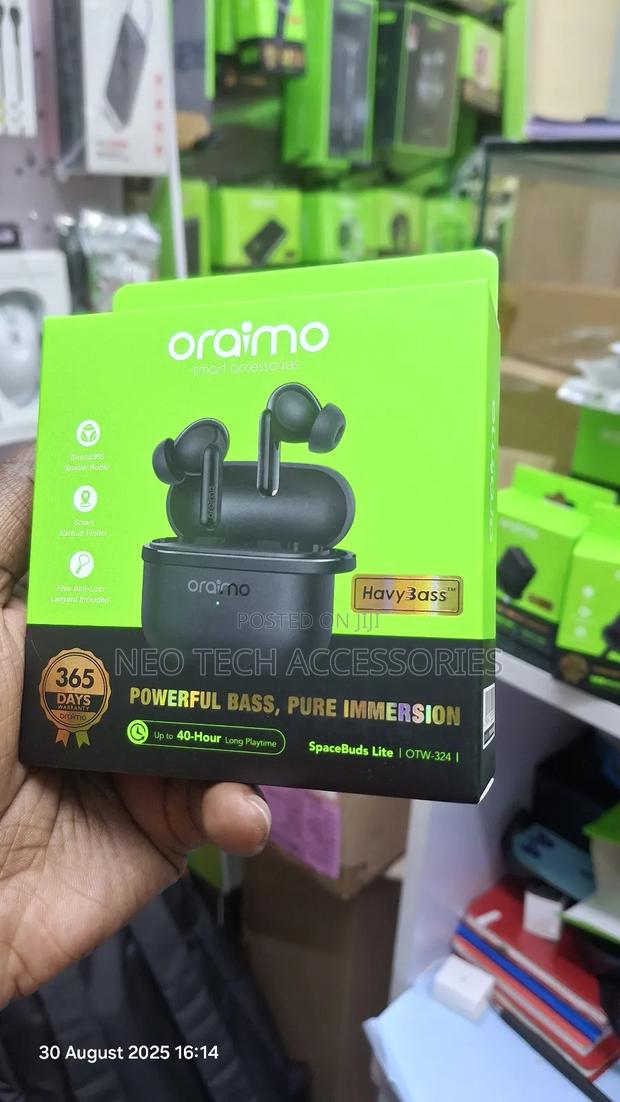 Oraimo Spacebuds Lite With Free Lanyard Otw-324 - thumbnail 2