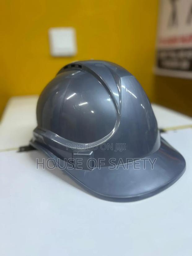 Green And Grey Heavy Duty Helmets - thumbnail 2