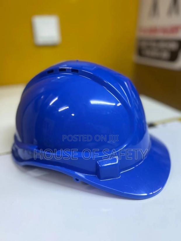 Blue Chain Straps Helmets - main view