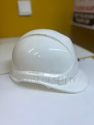 White Breathable Heavy Duty Helmets
