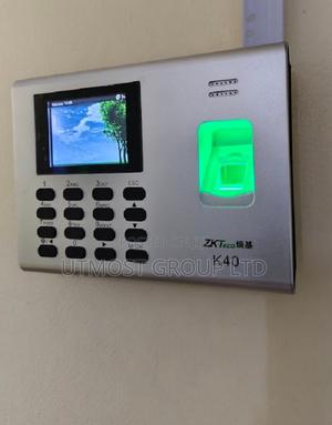 Zkteco K40 Biometric Time Attendance Terminal Rfid Card Authentication - main view