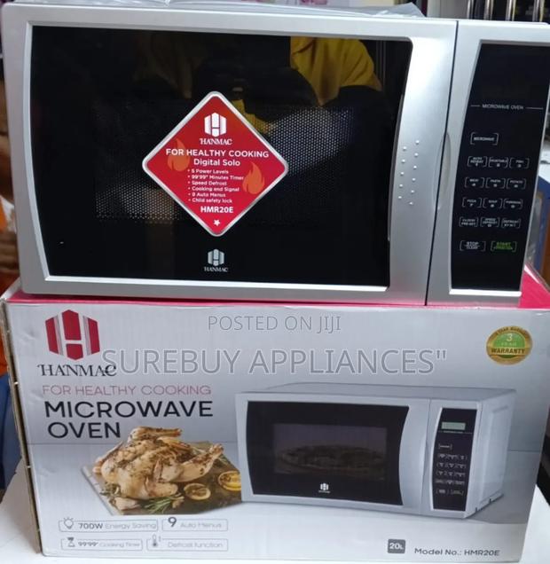 Hanmac 1 Year Warranty 20l Digital + Grill Microwave