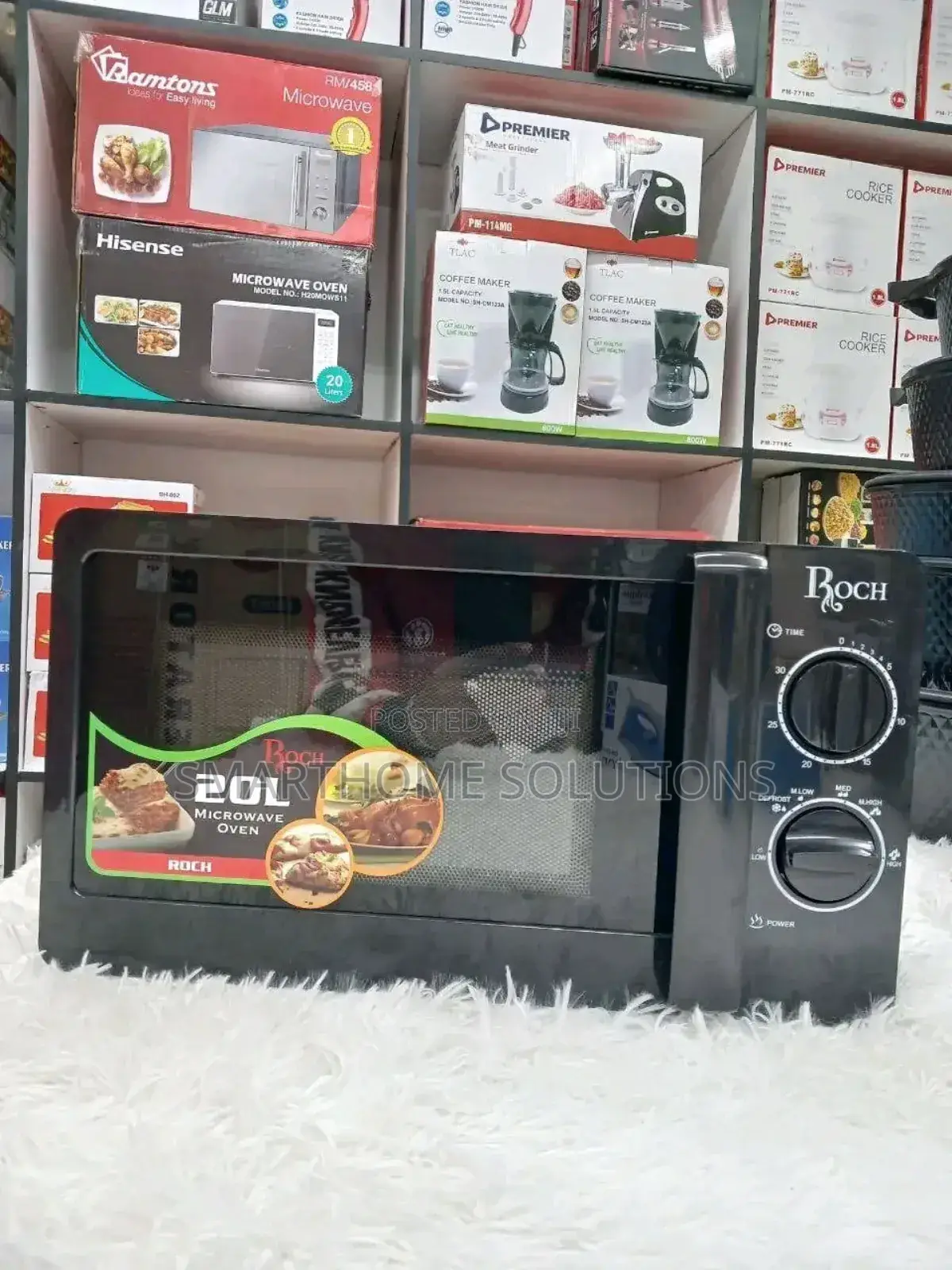 With Knob. 20litres Roch Manual Microwave