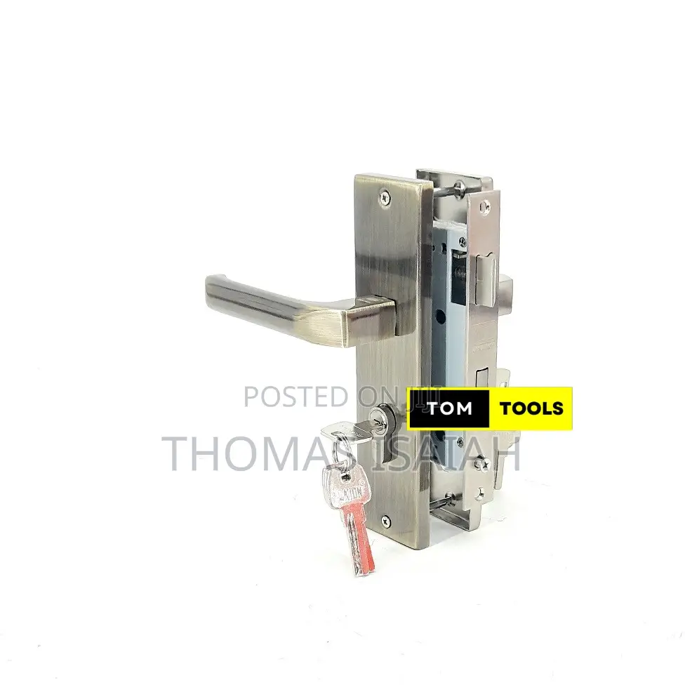 Union Assa Abloy F19 58mm Cylinder 5 Keys Lockset With Brass Finish