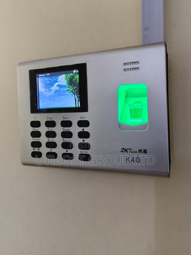 Zkteco Prok40 Time Attendance High Speed Reliable Fingerprint Matching